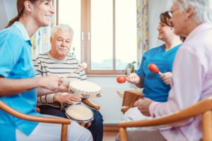 Music Therapy in Senior Care Facility