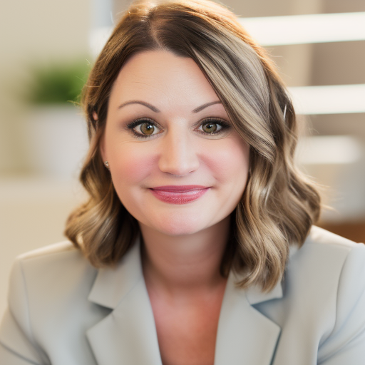 Headshot image of Colleen Kendrick smiling while wearing a grey blazer