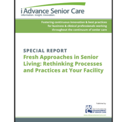 Rethinking process and practices in senior care report