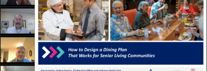 How to Design a Dining Plan That Works for Your Senior Living Communities