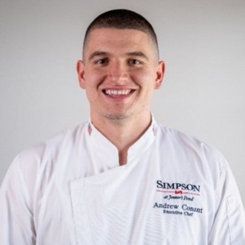 Drew Conant, executive chef at Simpson’s Jenner’s Pond