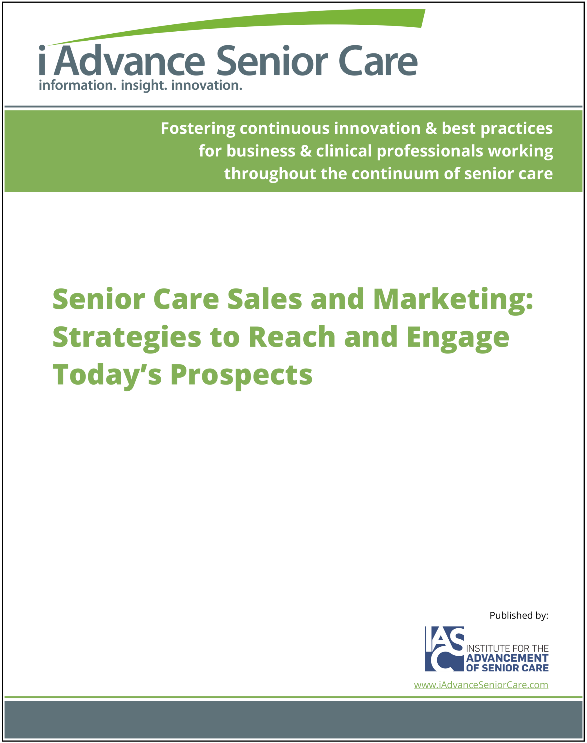 Senior Care Sales and Marketing-Full Report-1 Senior Care Sales and Marketing-Full Report-1